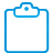 Clipboard blue