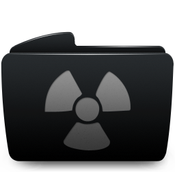 Folder black burnable