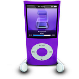 Purple iPod Nano