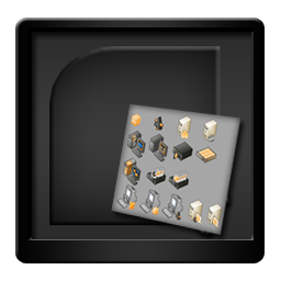 Black Microsoft Visio