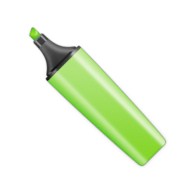 Marker Stabilo Green