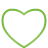 Heart green