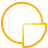 Chart Pie yellow