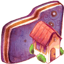 Home Violet Folder