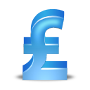 Pound Sterling blue
