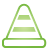 Traffic Cone green