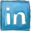 Linkedin hand drawn