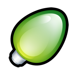 Christmas light green
