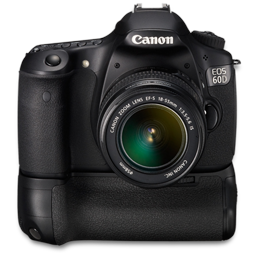 Canon 60D front up bg