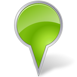 Map Marker Bubble Chartreuse