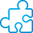 Puzzle blue