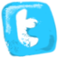 Twitter hand drawned