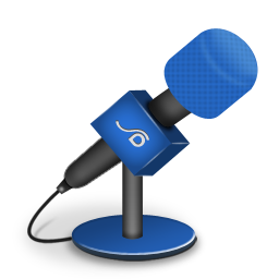 Mic Foam Brightblue