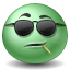 Cool emoticon