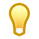 Light bulb on