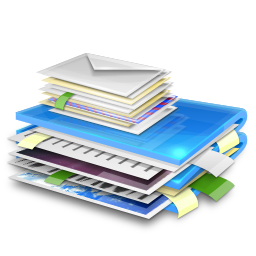 Blue folder