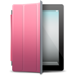 iPad 2 black pink cover