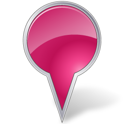 Map Marker Bubble Pink