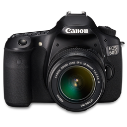 Canon 60D front up