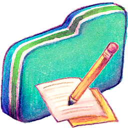 Note Green Folder