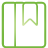 Book Bookmark green