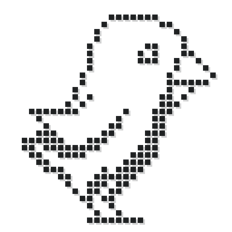 Oldstyle Twitter Bird