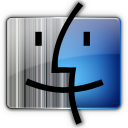 Finder gray blue