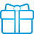 Gift blue
