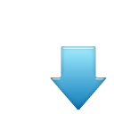 sub blue down