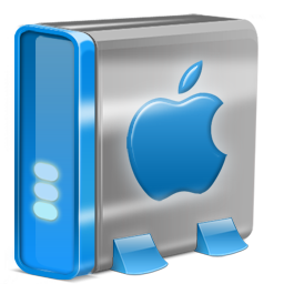 Mac HD blue