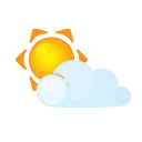 Sun littlecloud