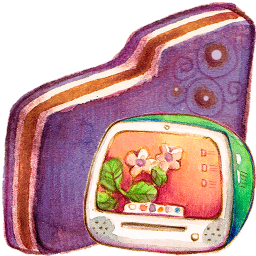 Computer Violet Folder