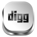Digg silver button