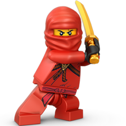 Lego Ninja Red