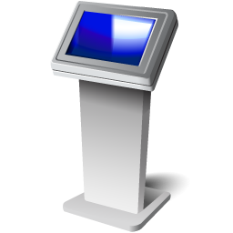 Touch screen kiosk