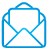 Mail Open blue