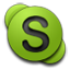Skype green