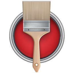 Paint Can With Brush