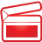 Movie Clap red