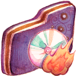 Burn Violet Folder