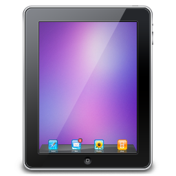 Purple iPad
