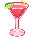 Cosmopolitan cocktail