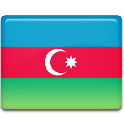 Azerbaijan Flag