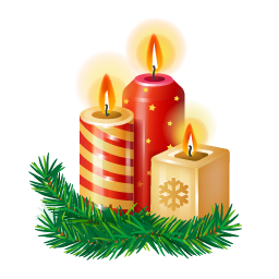 New Year Candles