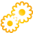 Gears yellow