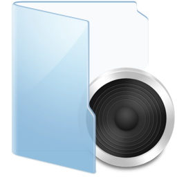 Audio blue