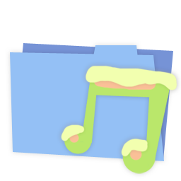 Blue folder music