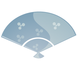 Fan blue
