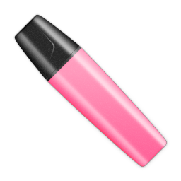 Marker Stabilo Pink Shut