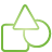 Shapes green